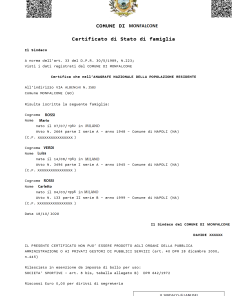 stato di famiglia